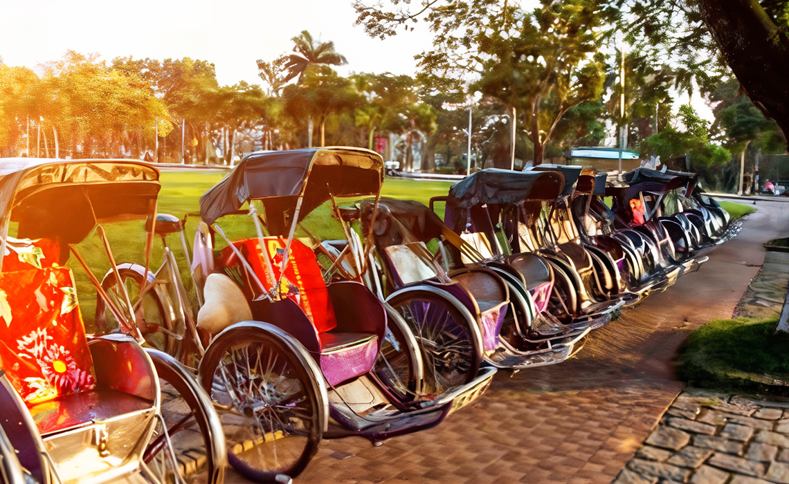 人力三輪車京城古都巡禮