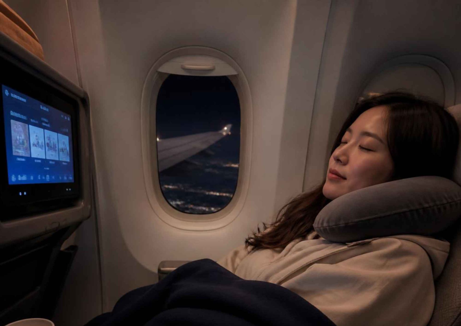 機上過夜