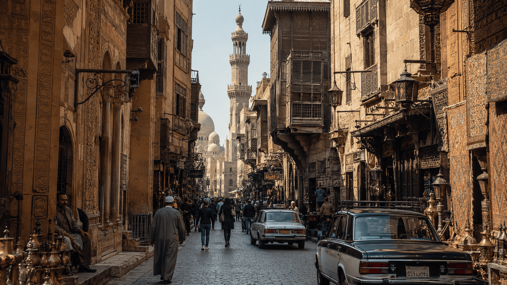 Old Cairo Bazaar