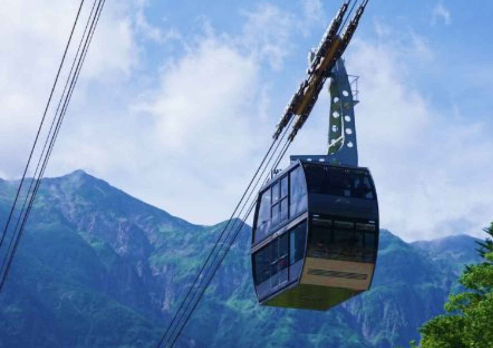 新穗高纜車與上高地仙境